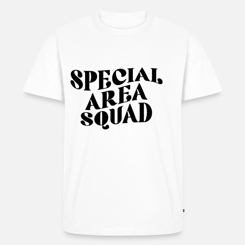 Escouade de zone spéciale 7 - T-shirt Premium bio Homme - blanc