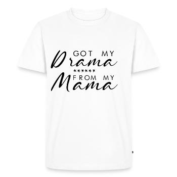J’ai eu mon drame de ma maman 4 - T-shirt Premium bio Homme - blanc - Devant - Nico (187cm)