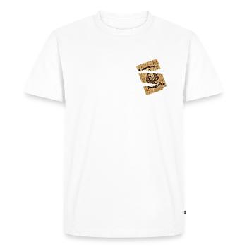As de Pique - T-shirt Premium bio Homme - blanc - Devant - Nico (187cm)