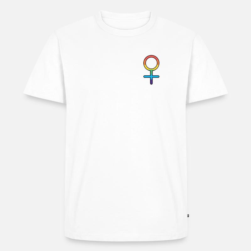 Femme Essence - Männer Premium Bio T-Shirt - Weiß