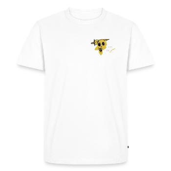 I'm OK - Men's Premium Organic T-Shirt - white - Front - Nico (187cm)