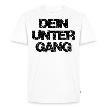 Ton sort est un cadeau amusant - T-shirt Premium bio Homme - blanc - Devant - Nico (187cm)