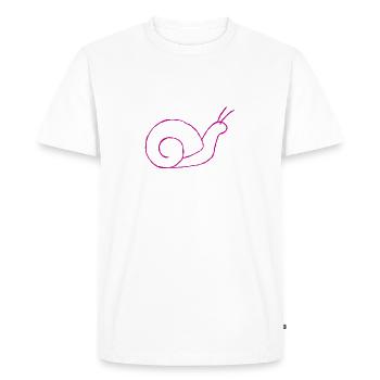 Animaux animaux sauvages - T-shirt Premium bio Homme - blanc - Devant - Nico (187cm)