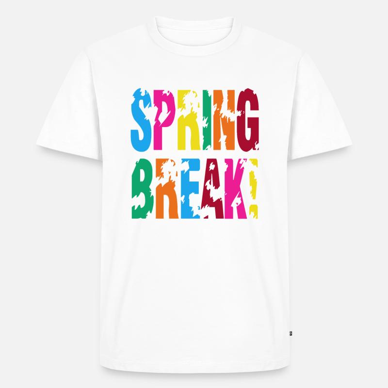 Spring Break - Männer Premium Bio T-Shirt - undefined
