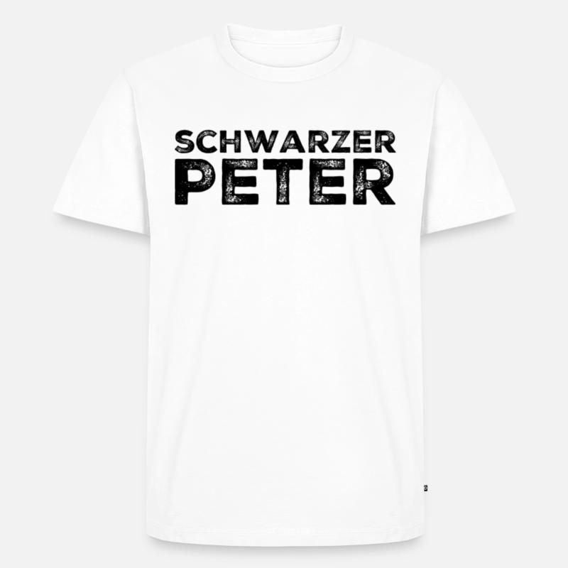 Schwarzer Peter - Männer Premium Bio T-Shirt - undefined
