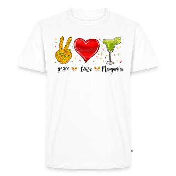 Cinco De Mayo - Men's Premium Organic T-Shirt - white - Front - Nico (187cm)