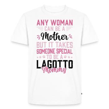 Lagotto Romagnolo Mom Truffle Dog Gift - Men's Premium Organic T-Shirt - white - Front - Nico (187cm)