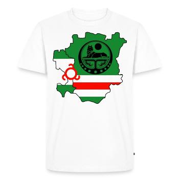 Vaynax Brothers - Men's Premium Organic T-Shirt - white - Front - Nico (187cm)
