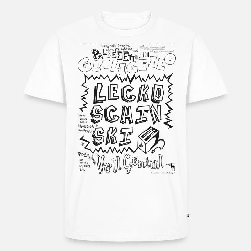 chefdenker - Männer Premium Bio T-Shirt - Weiß