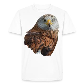 Echter Milan - Männer Premium Bio T-Shirt - Weiß - Vorne - Nico (187cm)