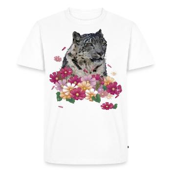 Once - T-shirt Premium bio Homme - blanc - Devant - Nico (187cm)