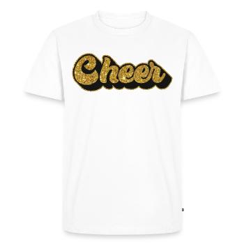Cheer Cheerleading Cheer - T-shirt Premium bio Homme - blanc - Devant - Nico (187cm)