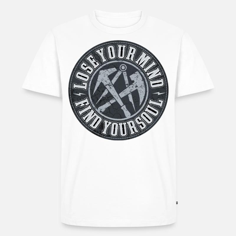 Dachdecker - Männer Premium Bio T-Shirt - Weiß