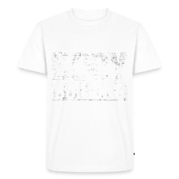 Bodybuilder Body Building Strength Training Cadeau - T-shirt Premium bio Homme - blanc - Devant - Nico (187cm)