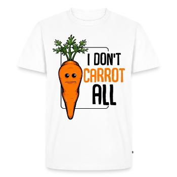 Carrot carrot - Men's Premium Organic T-Shirt - white - Front - Nico (187cm)