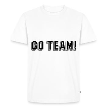 Los Team Teamsport Team Sport Cadeau - T-shirt Premium bio Homme - blanc - Devant - Nico (187cm)