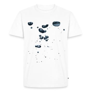 Bubble Water Costume Halloween Carnival Elements - Men's Premium Organic T-Shirt - white - Front - Nico (187cm)