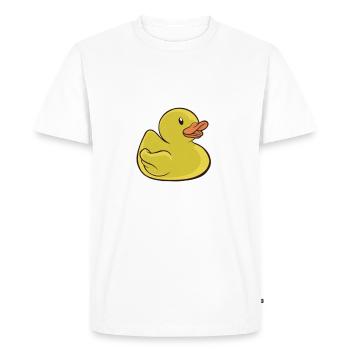 Bademeister Schwimmbad Rettungsschwimmer Geschenk - Männer Premium Bio T-Shirt - Weiß - Vorne - Nico (187cm)