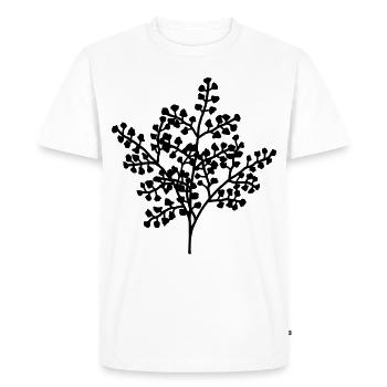 Bouquet de fleurs floral - T-shirt Premium bio Homme - blanc - Devant - Nico (187cm)