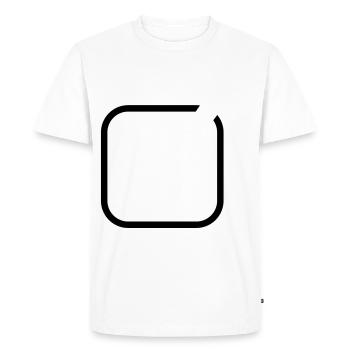 symbole de crochet - T-shirt Premium bio Homme - blanc - Devant - Nico (187cm)