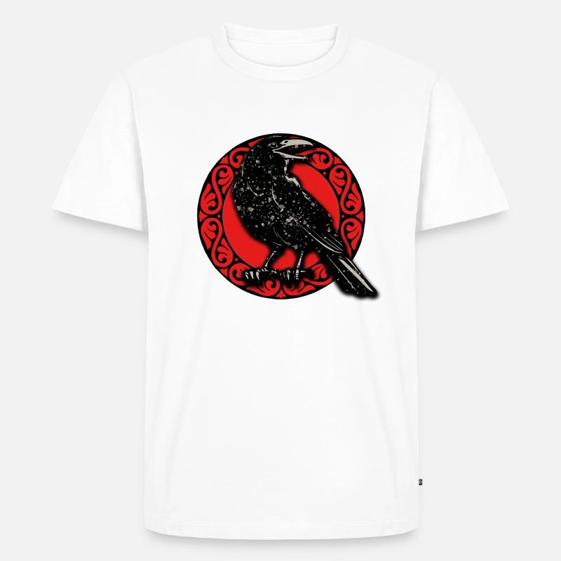 VIKINGS - Männer Premium Bio T-Shirt - Weiß