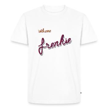 Welcome Frenkie de Jong to Barcelona from Ajax - Men's Premium Organic T-Shirt - white - Front - Nico (187cm)