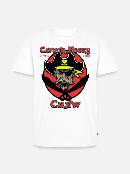 PIRATE's Captain Hook's crew - Men's Premium Organic T-Shirt - white