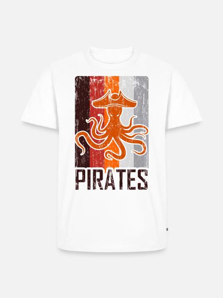 Pirate Kraken - Men's Premium Organic T-Shirt - white