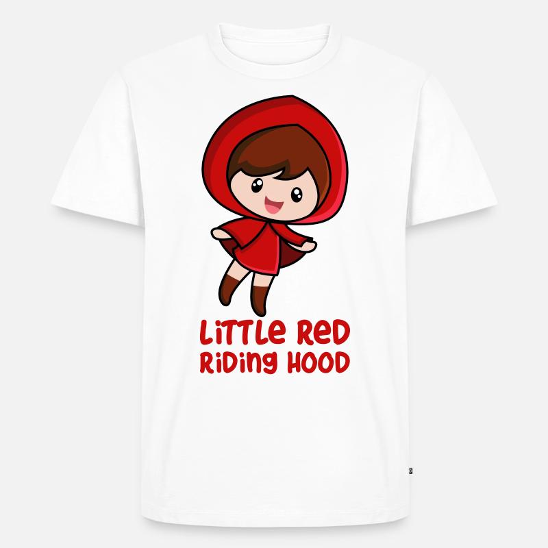 Rotkäppchen - Männer Premium Bio T-Shirt - Weiß