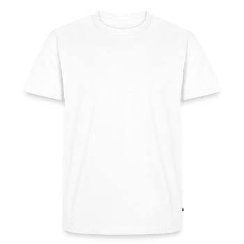Je serai toujours votre plus grand fan - T-shirt Premium bio Homme - blanc - Devant - Nico (187cm)