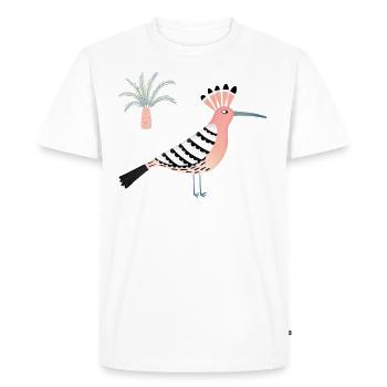 Huppe - T-shirt Premium bio Homme - blanc - Devant - Nico (187cm)