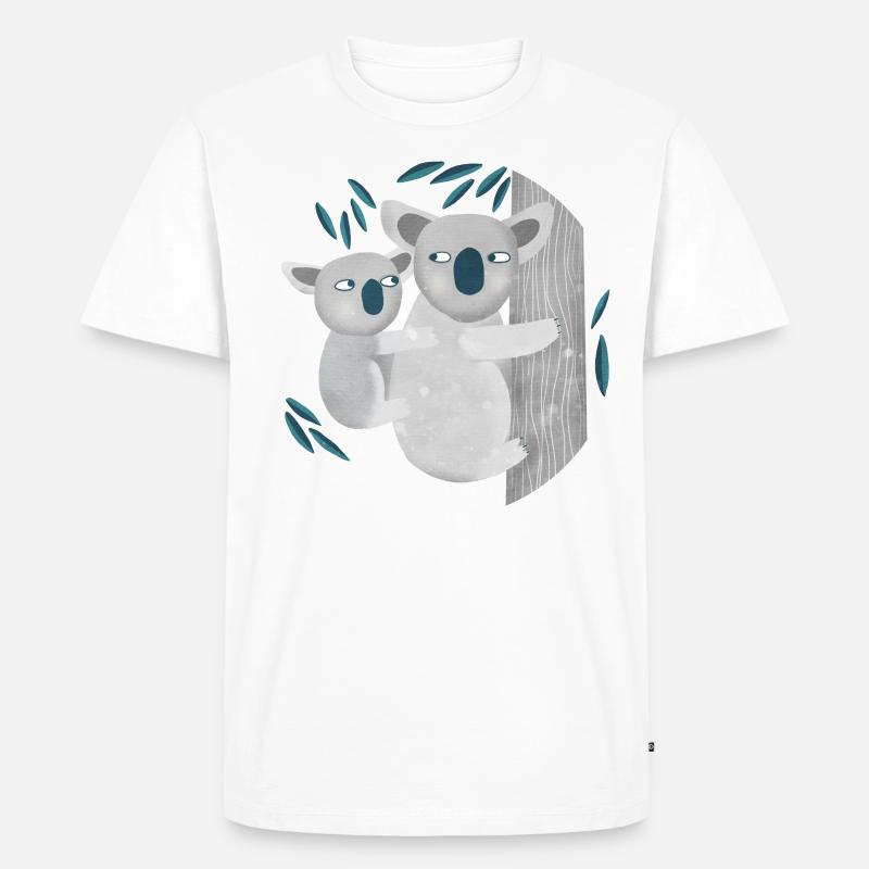 Koala - Männer Premium Bio T-Shirt - undefined