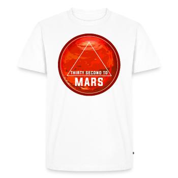 Thirty second to mars - Men's Premium Organic T-Shirt - white - Front - Nico (187cm)