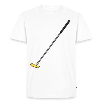 Golf Golf Club Golfsport - T-shirt Premium bio Homme - blanc - Devant - Nico (187cm)