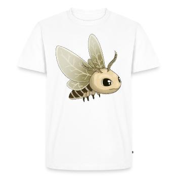 Bébé papillon papillon papillon insecte enfants - T-shirt Premium bio Homme - blanc - Devant - Nico (187cm)