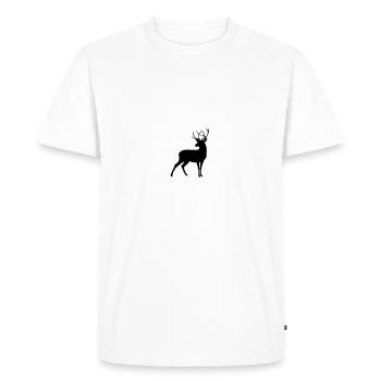 Allgäu Heimatliebe Berge Bayern Geschenk - Männer Premium Bio T-Shirt - Weiß - Vorne - Nico (187cm)