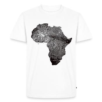 Africa Africa clothing Africa gift - Men's Premium Organic T-Shirt - white - Front - Nico (187cm)
