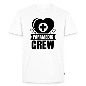 Paramedic team ambulance ambulance - Men's Premium Organic T-Shirt - white - Front - Nico (187cm)