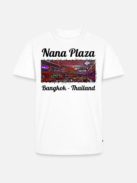 funny Pattaya Thailand BKK Party Gift Agogo - Men's Premium Organic T-Shirt - white