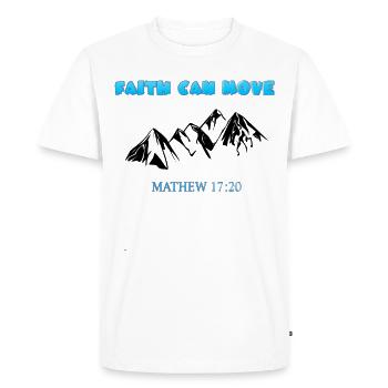 Holy Spirit Holy Spirit Holy Spirit - Men's Premium Organic T-Shirt - white - Front - Nico (187cm)