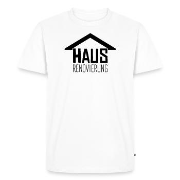 Équipe de rénovation rénovation de maison - T-shirt Premium bio Homme - blanc - Devant - Nico (187cm)