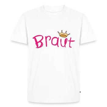 Bachelorette party - Men's Premium Organic T-Shirt - white - Front - Nico (187cm)