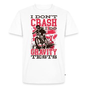 Cyclists Cyclists Cycling Cycling Cyclists - Men's Premium Organic T-Shirt - white - Front - Nico (187cm)