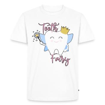 La petite souris - T-shirt Premium bio Homme - blanc - Devant - Nico (187cm)