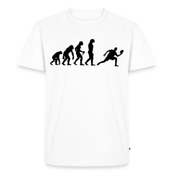 Frisbee Disk Golf Ultimate Frisbee Disk Golf Passe-temps - T-shirt Premium bio Homme - blanc - Devant - Nico (187cm)