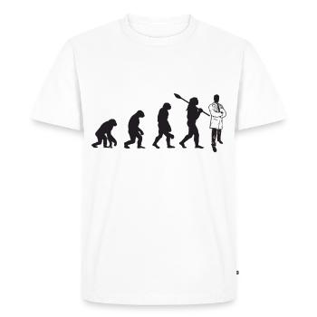 Médecin urgentiste évolution paramédical rythme cardiaque médecin - T-shirt Premium bio Homme - blanc - Devant - Nico (187cm)