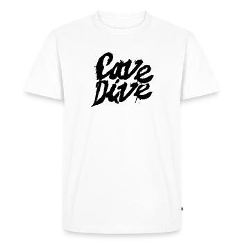 Cave Diving Cave Diver Cave Diving - T-shirt Premium bio Homme - blanc - Devant - Nico (187cm)