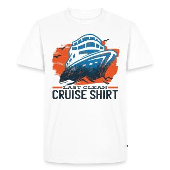 Croisière croisière bateau de croisière - T-shirt Premium bio Homme - blanc - Devant - Nico (187cm)