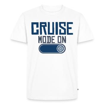 Cruise Cruise Cruise Cruise Cruise Vacation - Men's Premium Organic T-Shirt - white - Front - Nico (187cm)