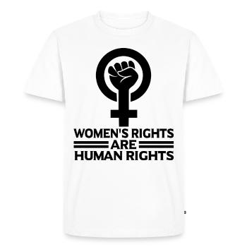 Feminist Feminism Emancipation Gift - Men's Premium Organic T-Shirt - white - Front - Nico (187cm)